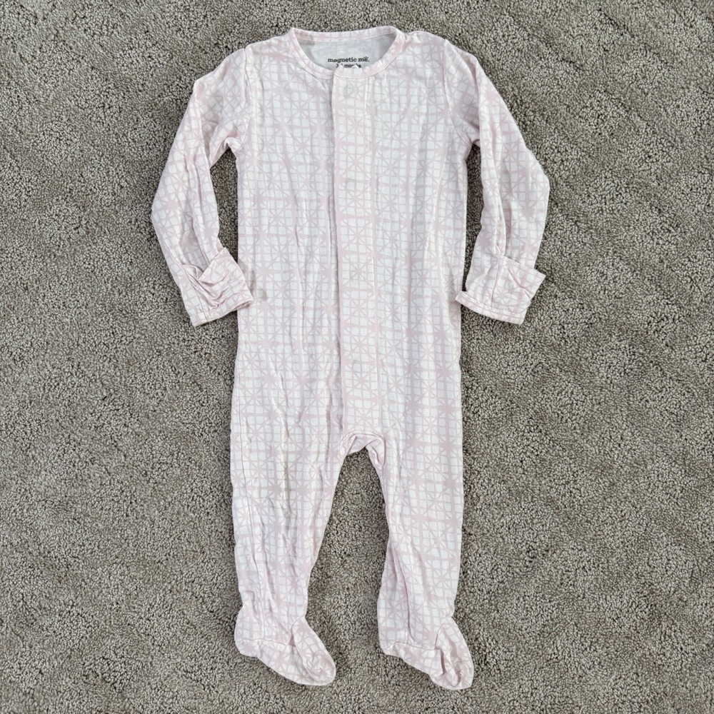 Magnetic Me 3-6mo footie